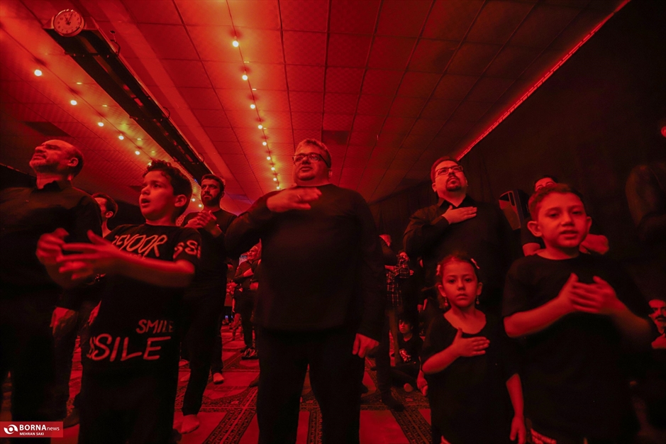 عزاداری شب سوم محرم- هئیت حداث الحسین اراک