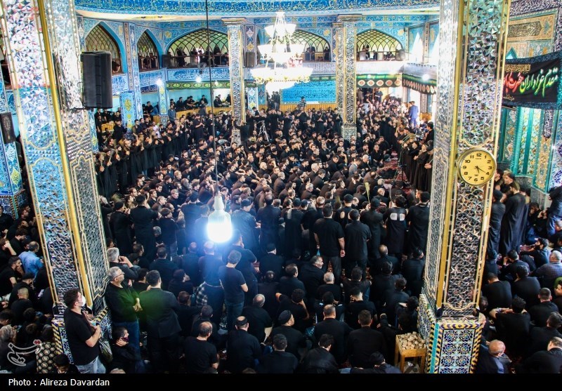 آیین طشت گذاری در اردبیل