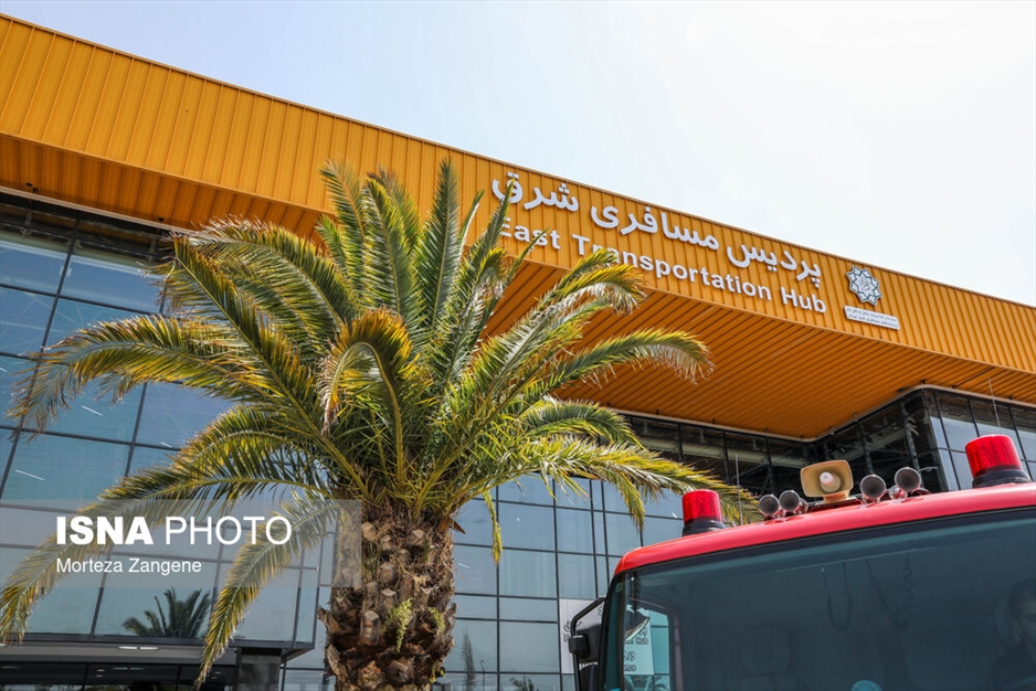 آیین آغاز عملیات اجرایی و افتتاح پروژه های مسافری شرق تهران