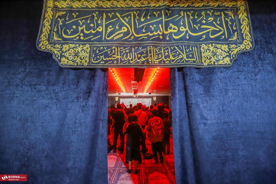 عزاداری شب سوم محرم- هئیت حداث الحسین اراک