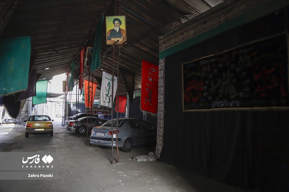 آماده‌سازی «تکیه شوفرها» برای محرم