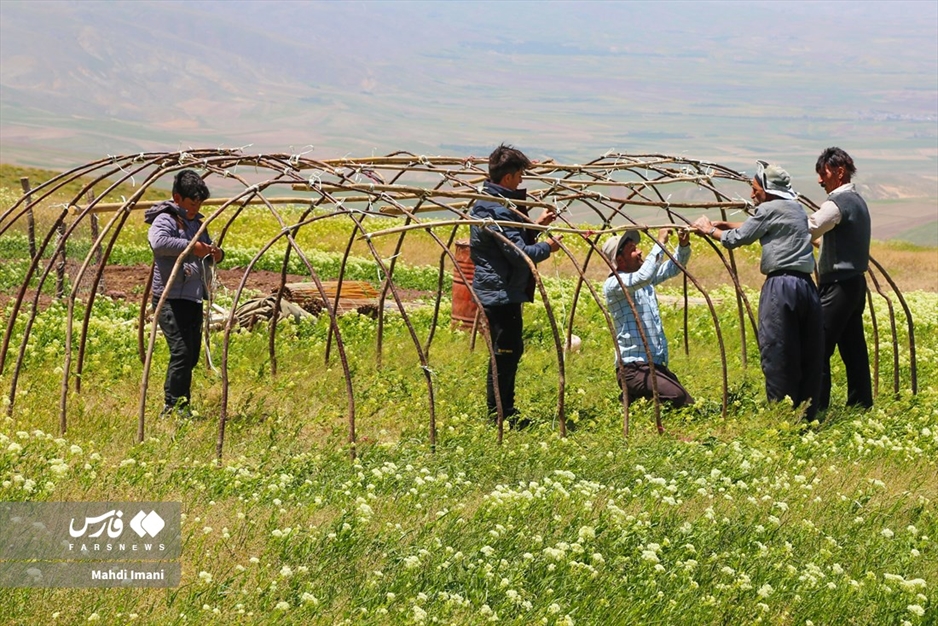 نغمه زیبای کوچ عشایر ایل «قره‌داغ» آذربایجان