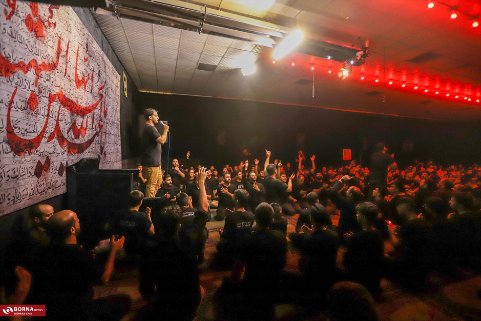 عزاداری شب سوم محرم- هئیت حداث الحسین اراک