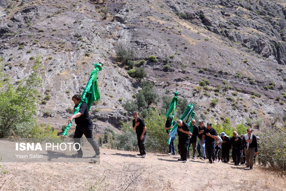 عاشورای حسینی در روستا گنجه رودبار - استان گیلان