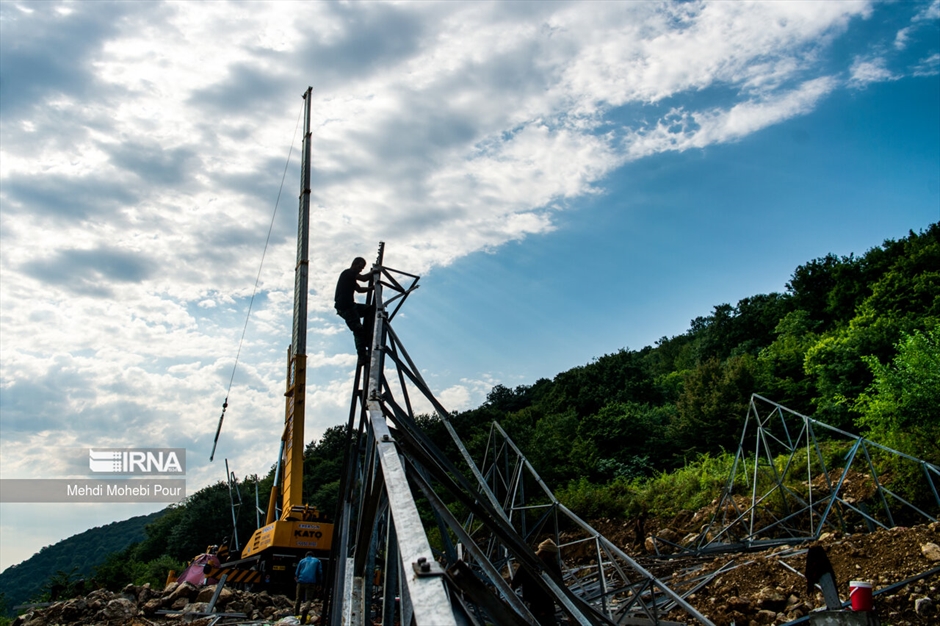 ابرپروژه خط انتقال برق شمال