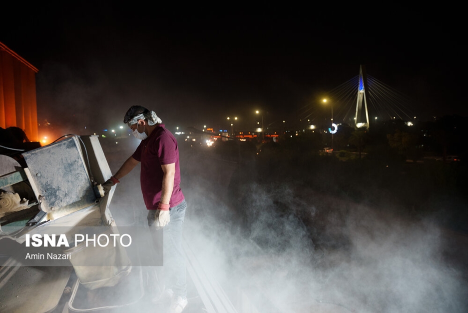 بارگیری گندم در سیلوی اهواز