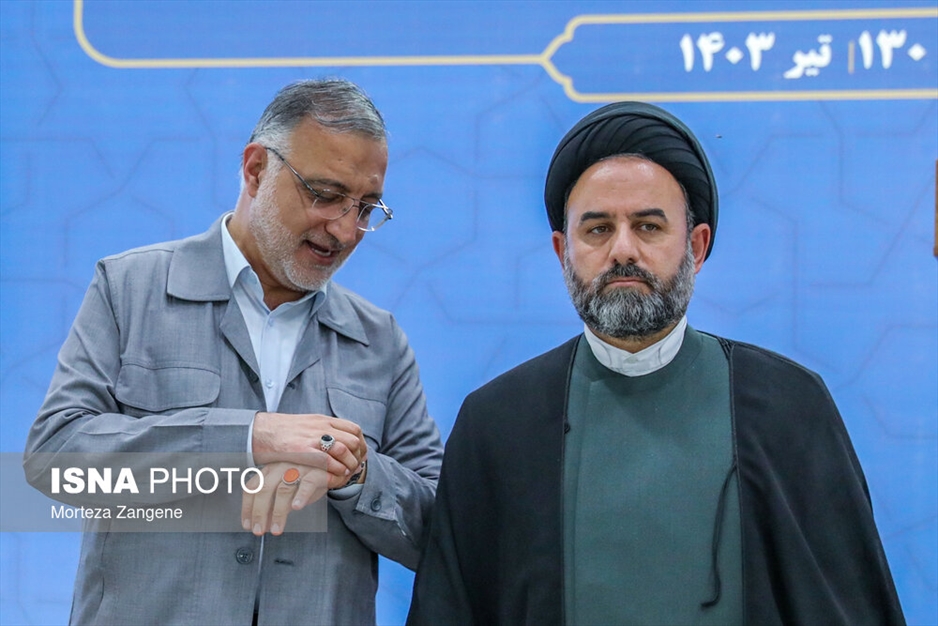 آیین آغاز عملیات اجرایی و افتتاح پروژه های مسافری شرق تهران