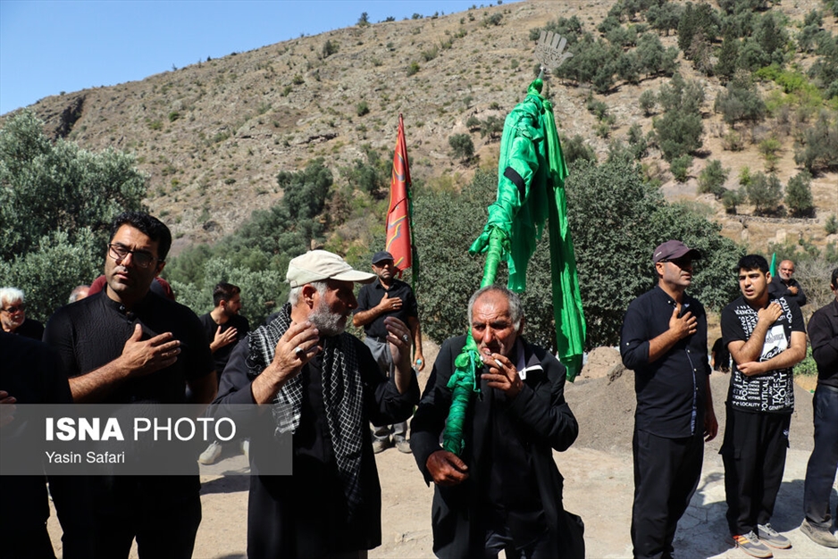 عاشورای حسینی در روستا گنجه رودبار - استان گیلان