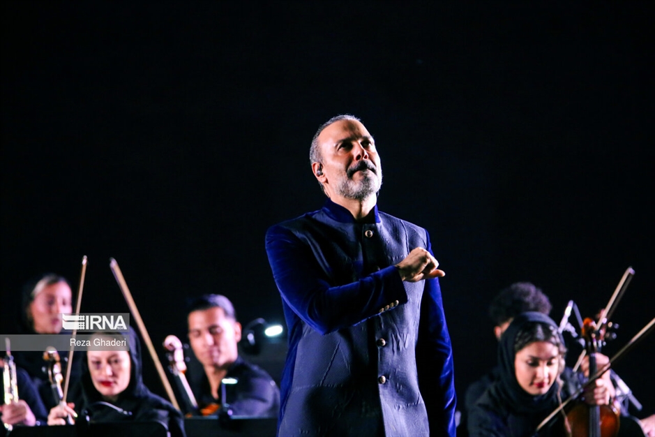 کنسرت موسیقی «علیرضا قربانی» در تخت جمشید