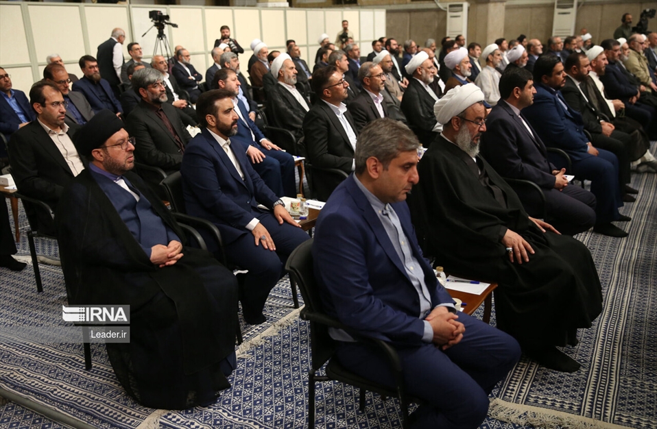 دیدار رئیس و مسئولان قوه قضائیه با رهبر انقلاب