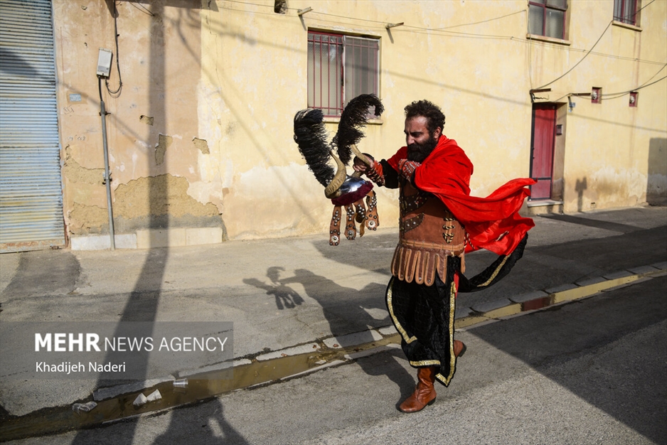 ورود نمادین کاروان امام حسین(ع) به کربلا