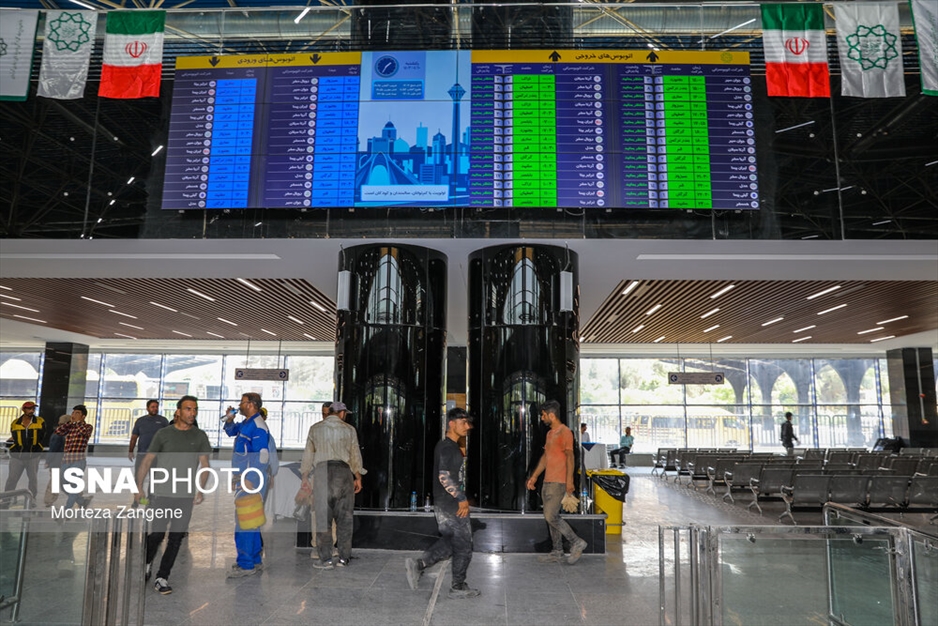 آیین آغاز عملیات اجرایی و افتتاح پروژه های مسافری شرق تهران