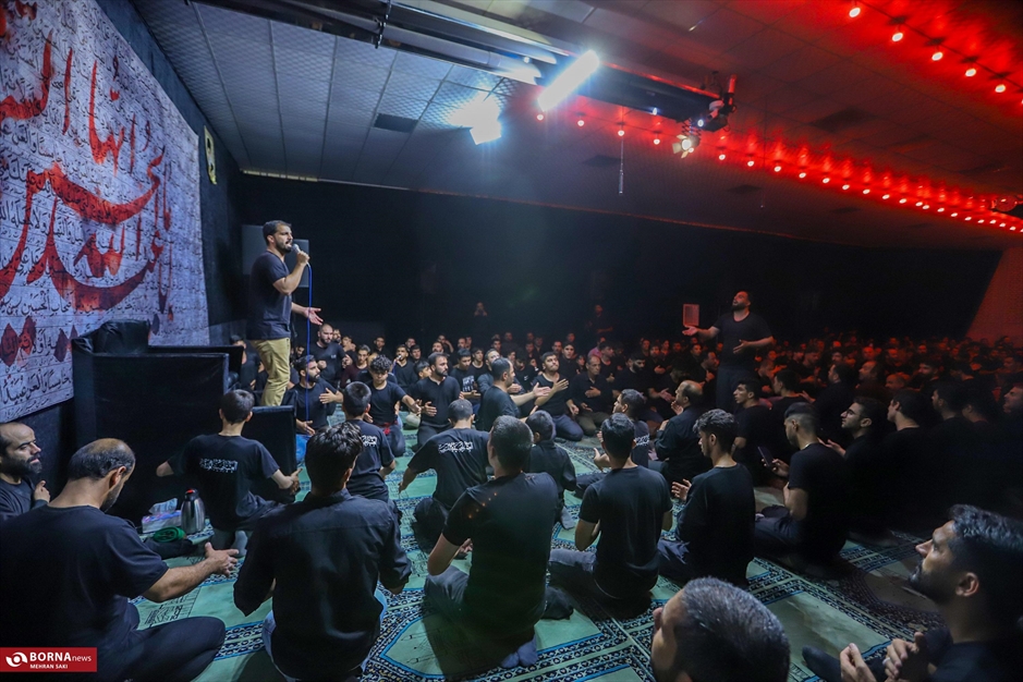 عزاداری شب سوم محرم- هئیت حداث الحسین اراک