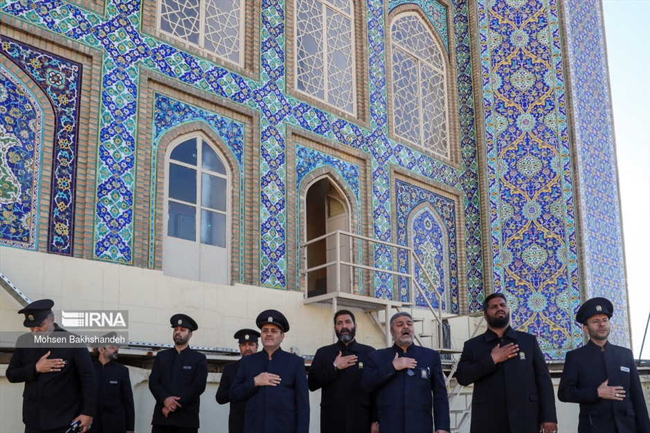 آیین سنتی "صلا" در حرم رضوی