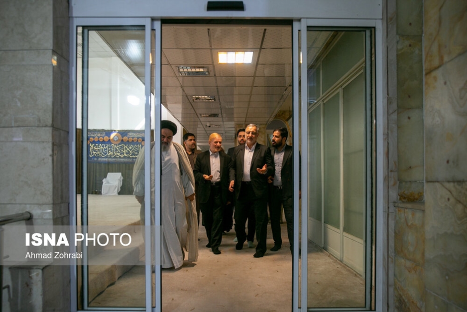 دیدار علیرضا زاکانی با آیت الله نوری همدانی