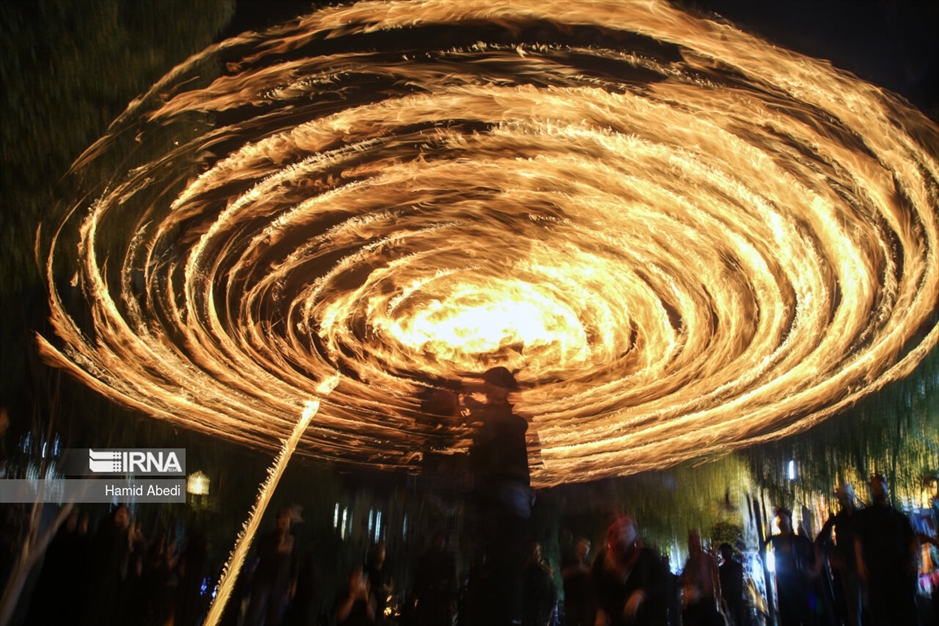 مشعل گردانی نجفی‌های مقیم قم