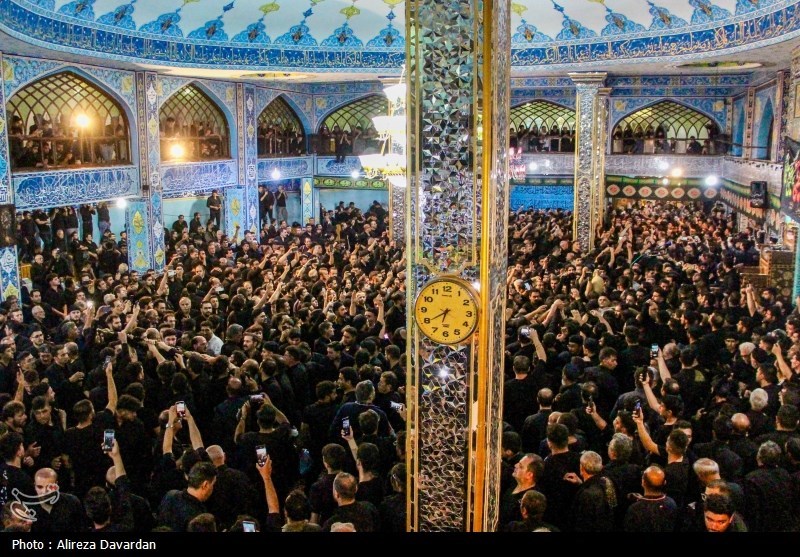 آیین طشت گذاری در اردبیل