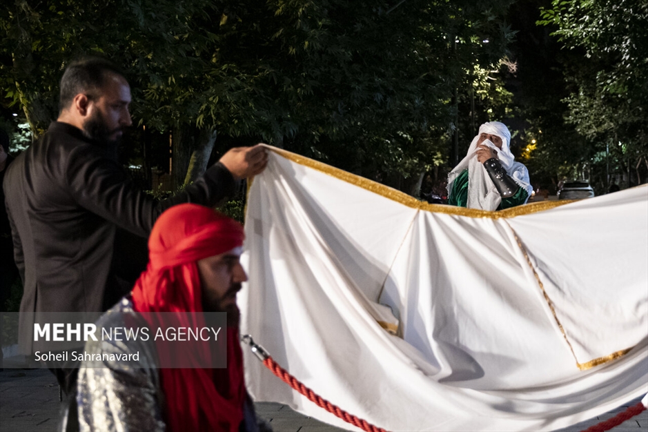 اجرای تعزیه در پهنه رودکی