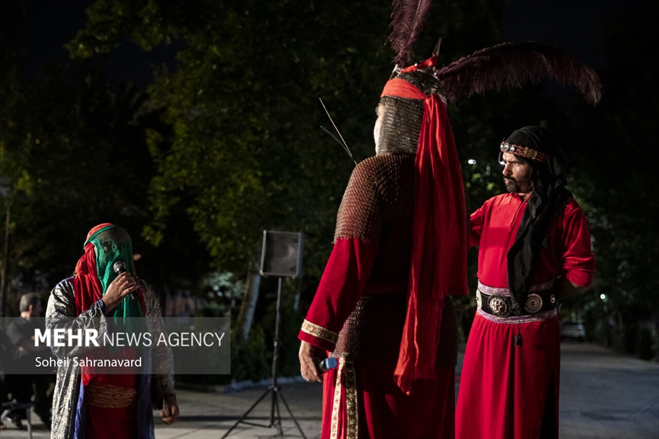 اجرای تعزیه در پهنه رودکی