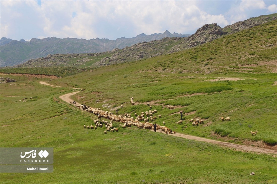 نغمه زیبای کوچ عشایر ایل «قره‌داغ» آذربایجان