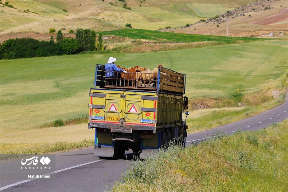 نغمه زیبای کوچ عشایر ایل «قره‌داغ» آذربایجان