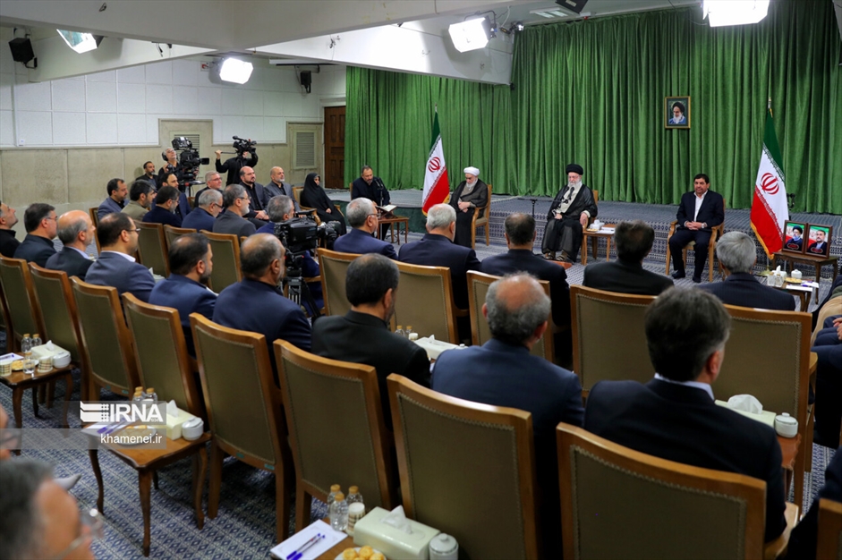 دیدار اعضای هیئت دولت سیزدهم با رهبر انقلاب