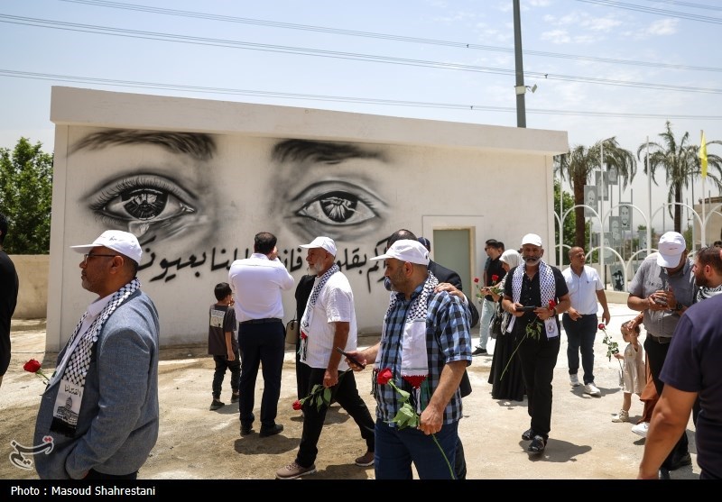 بازدید بیش از ۱۰۰ خانواده شهدای غزه از برج میلاد