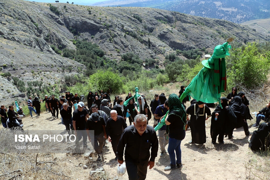 عاشورای حسینی در روستا گنجه رودبار - استان گیلان