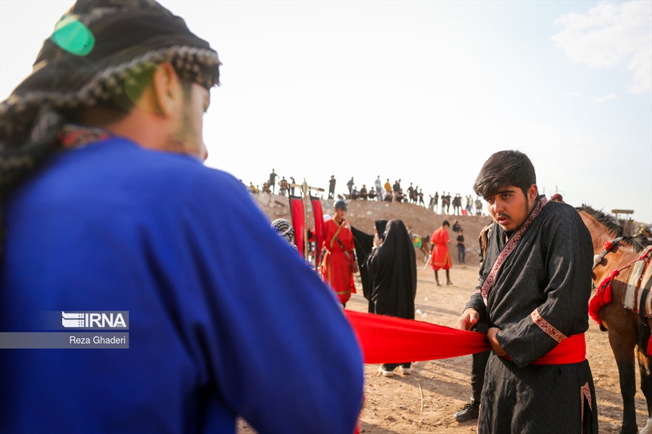 آیین تعزیه در روستای صحرا رود فسا ‎‎