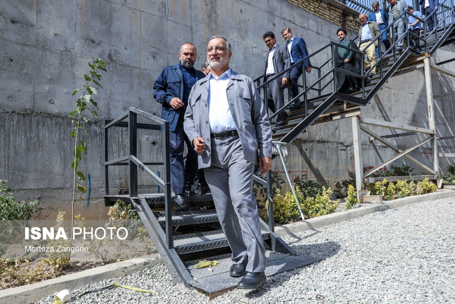 آیین آغاز عملیات اجرایی و افتتاح پروژه های مسافری شرق تهران