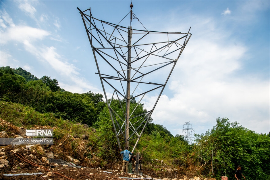 ابرپروژه خط انتقال برق شمال