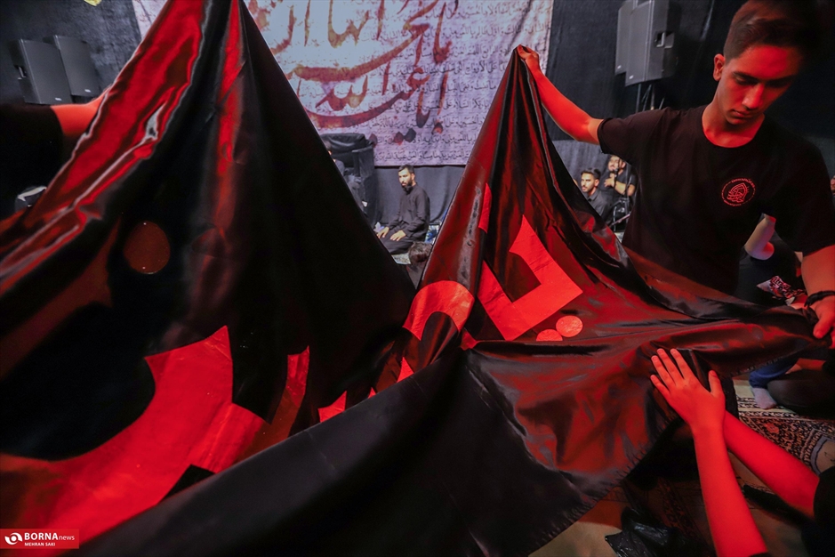 عزاداری شب سوم محرم- هئیت حداث الحسین اراک