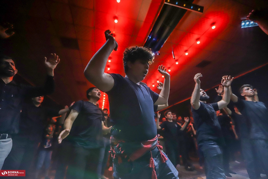 عزاداری شب سوم محرم- هئیت حداث الحسین اراک