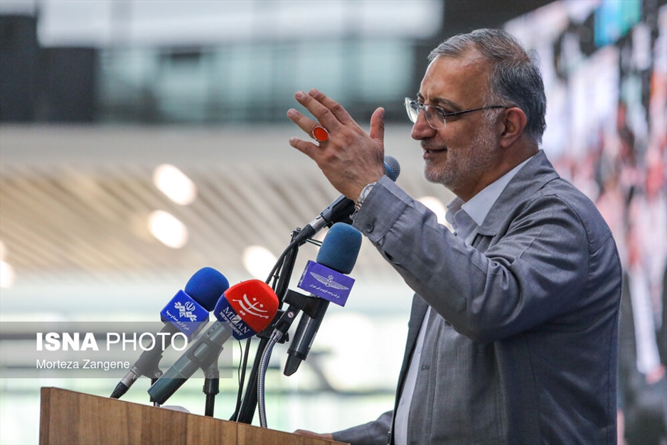 آیین آغاز عملیات اجرایی و افتتاح پروژه های مسافری شرق تهران