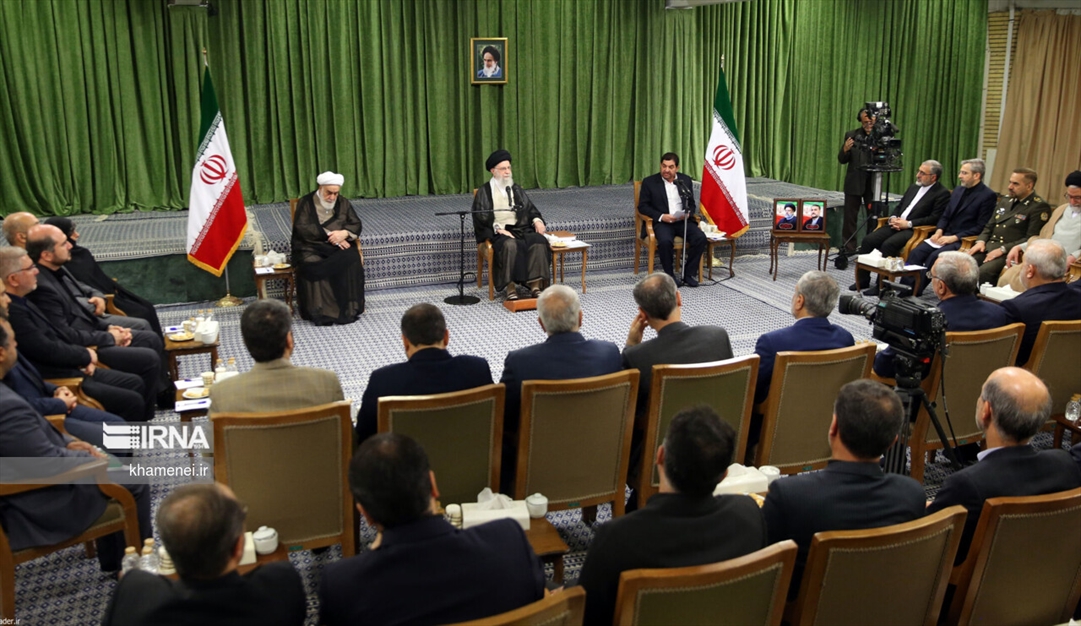 دیدار اعضای هیئت دولت سیزدهم با رهبر انقلاب