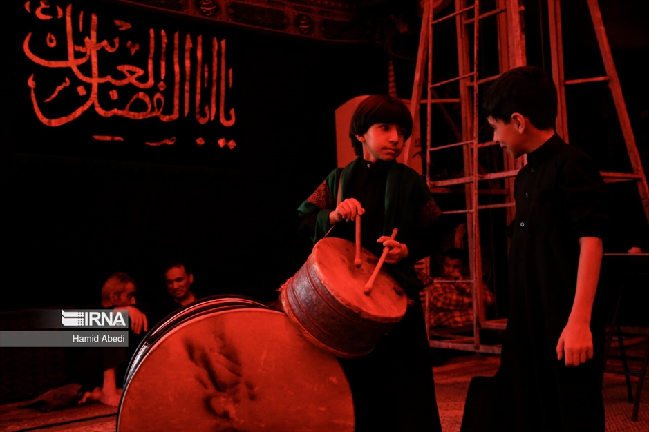 مشعل گردانی نجفی‌های مقیم قم