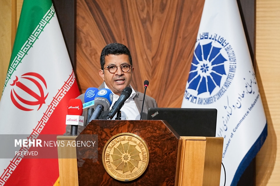 حضور محمدباقر قالیباف در اتاق بازرگانی ایران