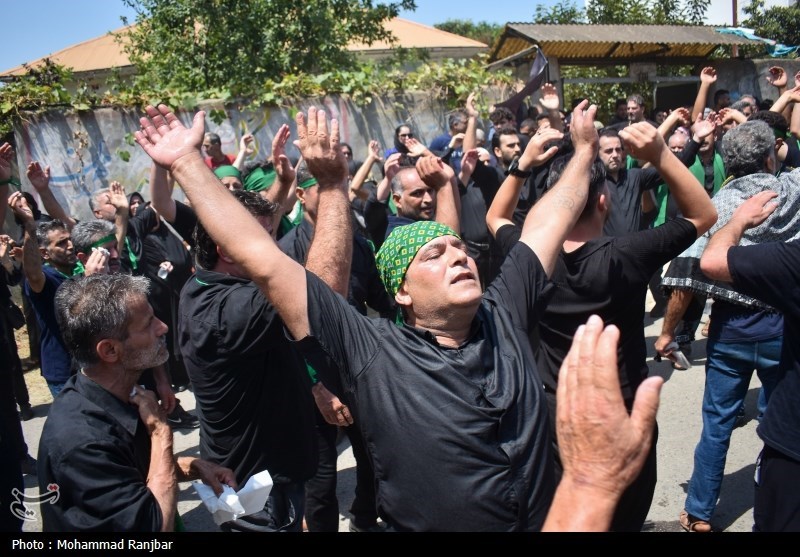 آیین سنتی تعزیه عاشورا در ضیابر - گیلان