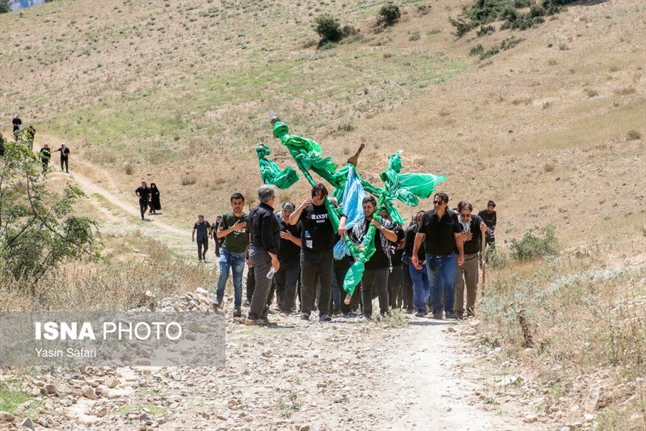عاشورای حسینی در روستا گنجه رودبار - استان گیلان