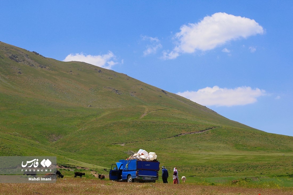 نغمه زیبای کوچ عشایر ایل «قره‌داغ» آذربایجان