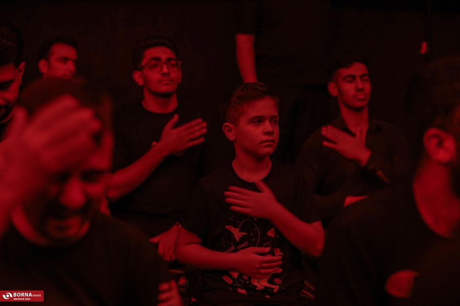 عزاداری شب سوم محرم- هئیت حداث الحسین اراک