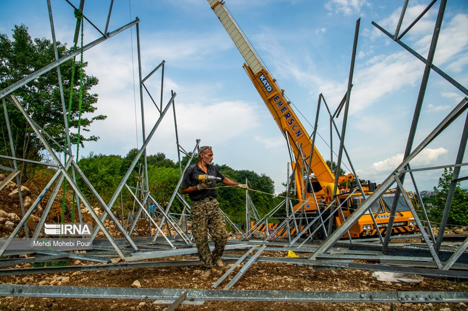 ابرپروژه خط انتقال برق شمال