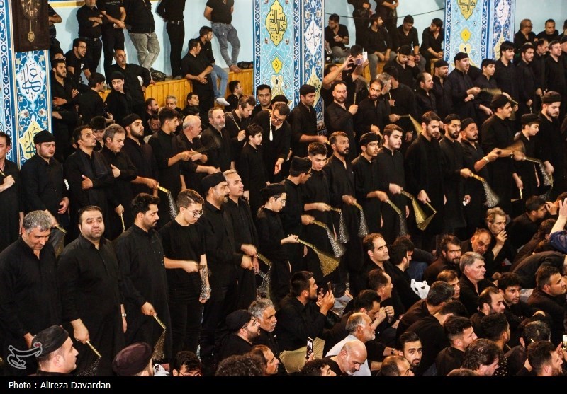 آیین طشت گذاری در اردبیل