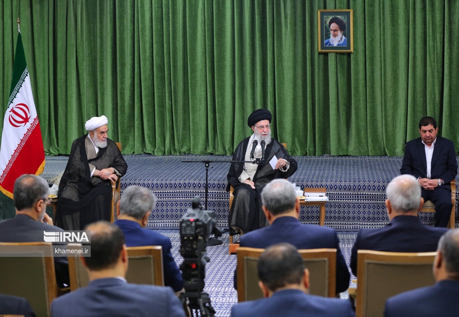 دیدار اعضای هیئت دولت سیزدهم با رهبر انقلاب