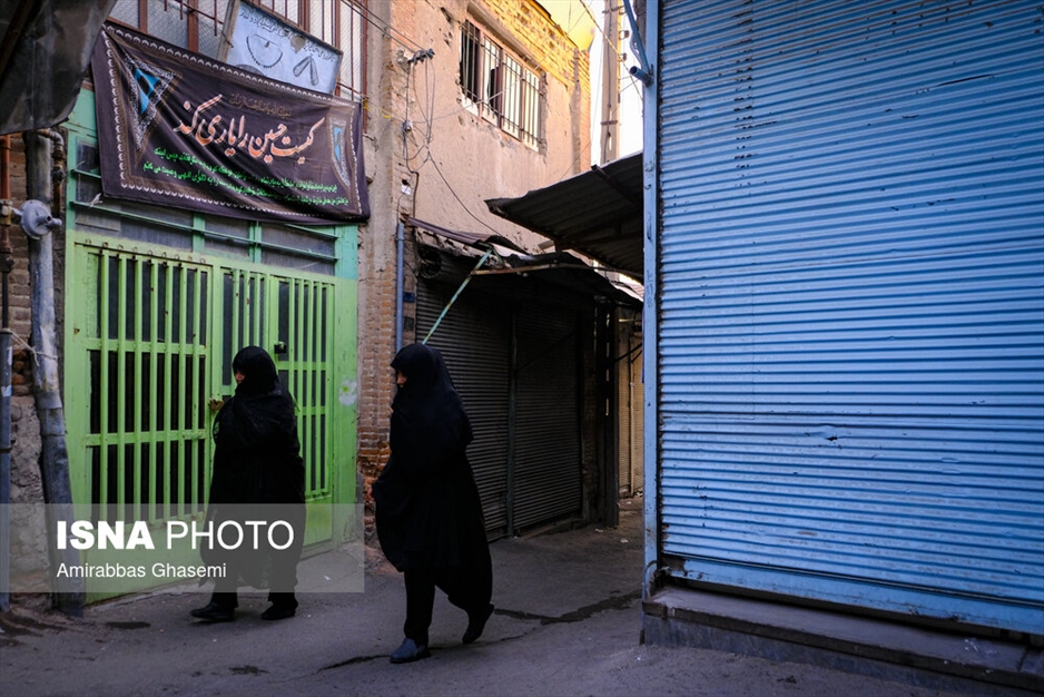 آیین عاشورایی شمع پایلاما در مراغه