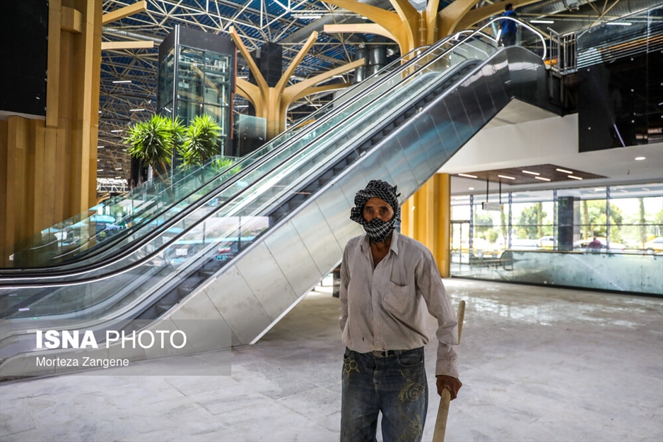 آیین آغاز عملیات اجرایی و افتتاح پروژه های مسافری شرق تهران