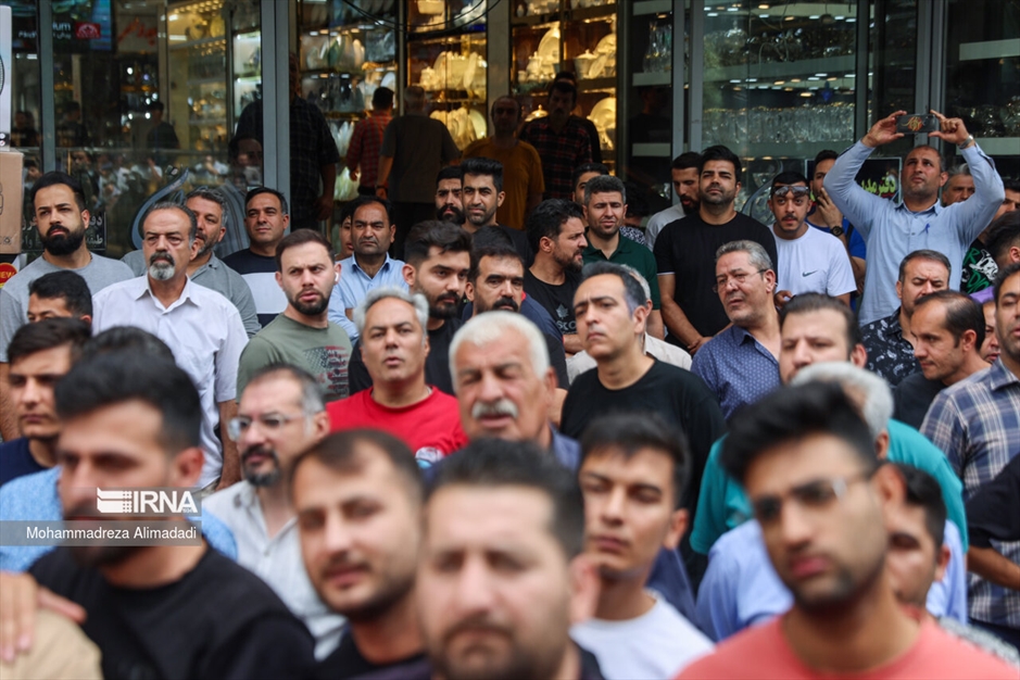 حضور «مسعود پزشکیان» در بازار شوش