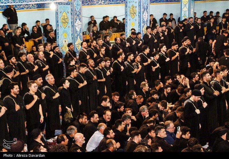 آیین طشت گذاری در اردبیل