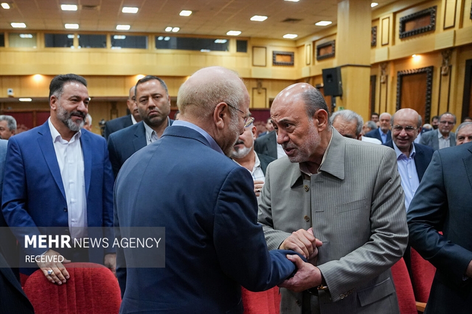 حضور محمدباقر قالیباف در اتاق بازرگانی ایران