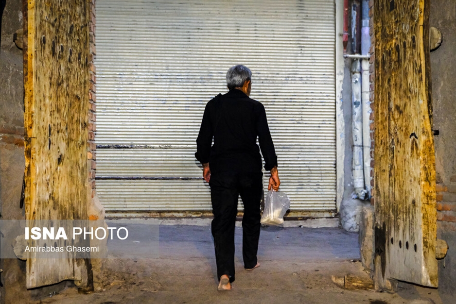 آیین عاشورایی شمع پایلاما در مراغه